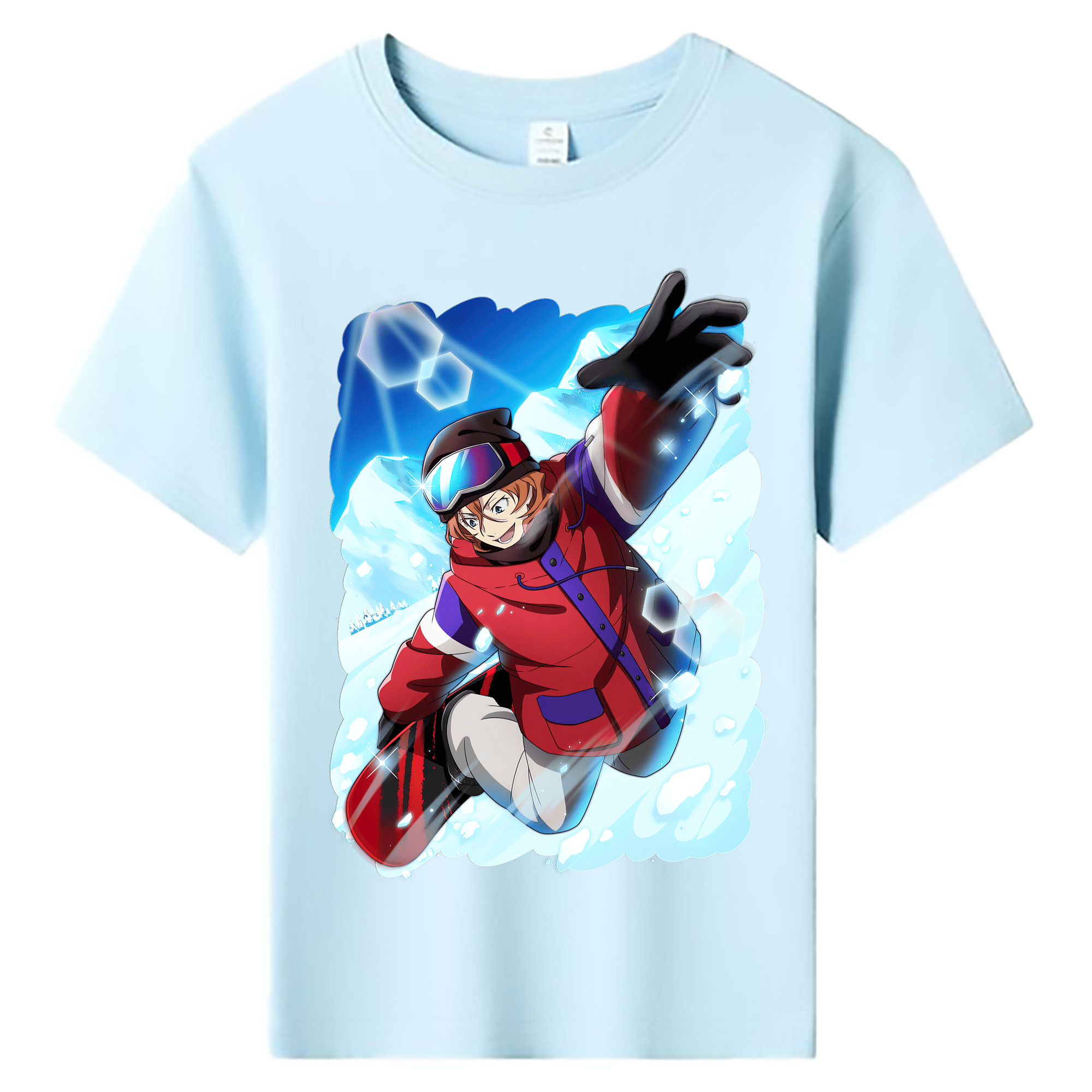 （画像用） 文豪ストレイドッグス Bungo Stray Dogs 綿100％キッズTシャツ（フロントプリント）